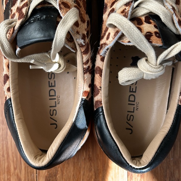 JSLIDES TINSLEY LEOPARD SNEAKERS - Picture 9 of 11